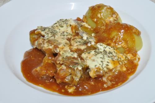 Kebab na šopský způsob – Snadné recept z Bulharsko kuchyně, hotový za 30 - 45 minut